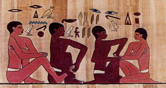 Egypte ancienne réflexologie
