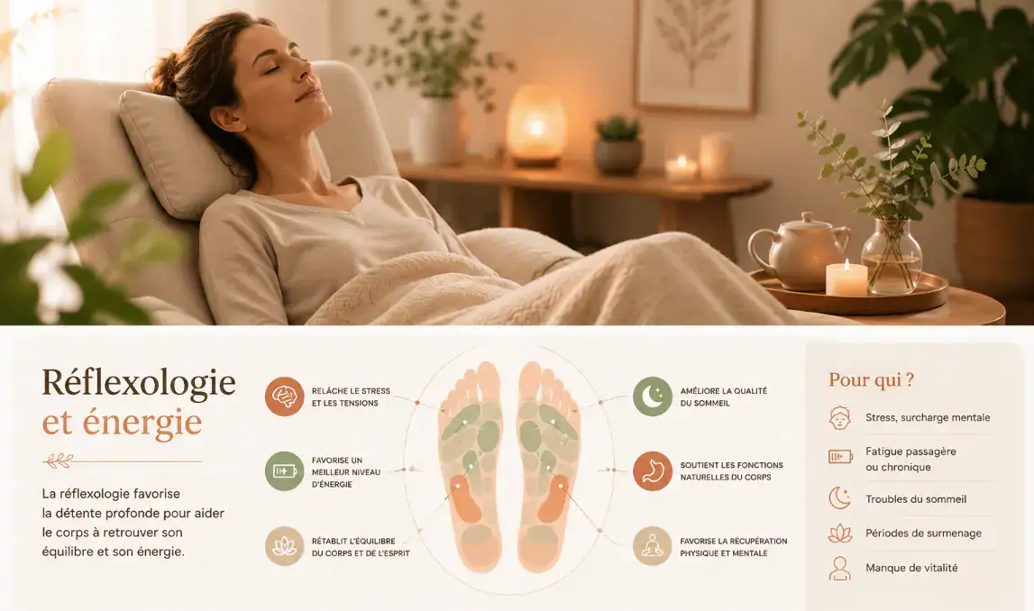 Réflexologie et énergie : retrouver de la vitalité naturellement